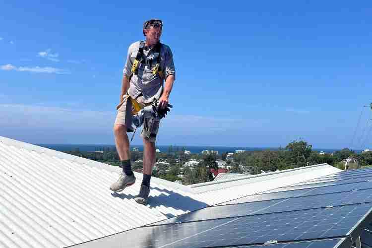 Home EV charger and solar installation by Tesla Electrical and Solar